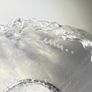 Daum France Crystal Candle Holders. Pair of Mid Century French Art Glass Image 6