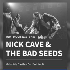 Nick Cave Tickets