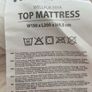 Memory Foam Topper Mattress only 3 months old Image 3