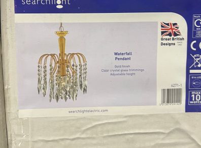 Searh Light Waterfall Pendant Chandelier