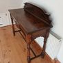 Hall console table oak Image 4