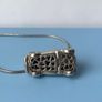 Unusual Sterling Silver Car Pendant Image 4