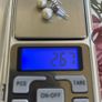 9ct white gold earrings Image 3