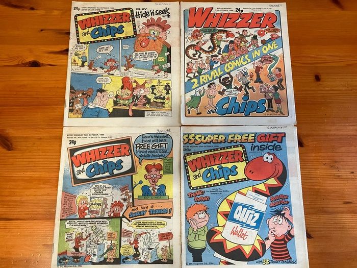 Comics: 'Whizzer and Chips' 1986 (28 numbers)