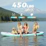 10ft Stand Up Paddle Boards Inflatable SUP Board Surfboard - Beginner's Kit Image 7