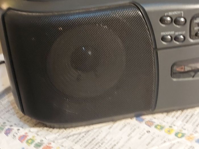 JVC CD, Radio, Tape, Portable music system, Model RC-X230, in excellent cosmetic condition, stuck on Standby Mode, dont have remote