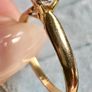 18 ct gold Solitaire ring Image 5