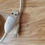 Genuine HTC TC B270 USB Power Adapter - UK White+Cable Image 2