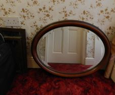 Oval mirror