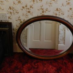 Oval mirror