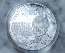 Ireland 15 Euro Silver (.925) Proof Coin 2025 - 250th anniversary of the birth of Daniel O Connell