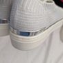 Heavenly Feet Runners in White and Silver Trim Image 2