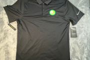 Nike Dri-Fit Golf Polo Shirt - Mens Small Black Breathable Casual Slim Fit BNWT