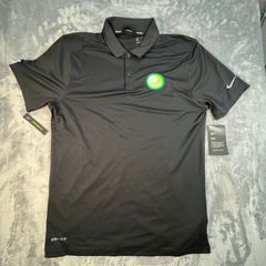 Nike Dri-Fit Golf Polo Shirt - Mens Small Black Breathable Casual Slim Fit BNWT