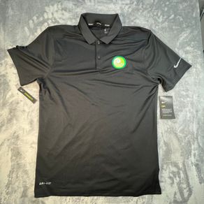 Nike Dri-Fit Golf Polo Shirt - Mens Small Black Breathable Casual Slim Fit BNWT