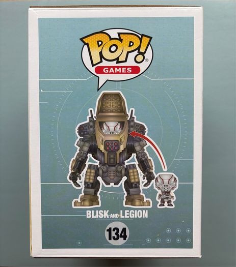 Funko Pop - Blisk and Legion 134 - Titanfall 2 Game - Vinyl Action Figure