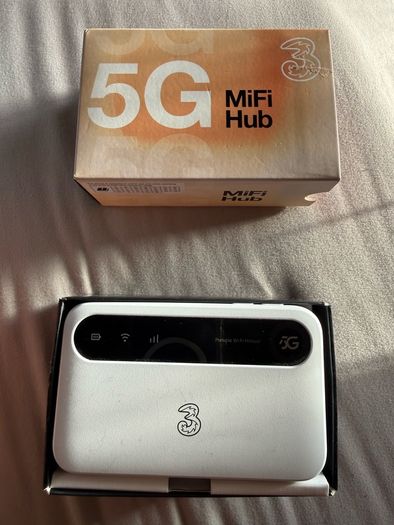 Selling a ZTE U50 5G MiFi Portable WiFi hotspot Three branded but fully unlocked