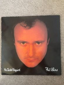 Phil Collins Vinyl Album No Jacket Required Irish Pressing