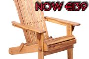 NEW SALE | Adirondack Chair Outdoor Acacia Hardwood Folding Chairs