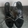 Black Suede Gina Shoes Size 6 Image 4