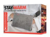 main image for ad StayWarm Rechargeable Hot Water Bottle - Grey
