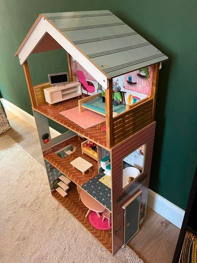 Beautiful Large Wooden Dollhouse - Dun Laoghaire