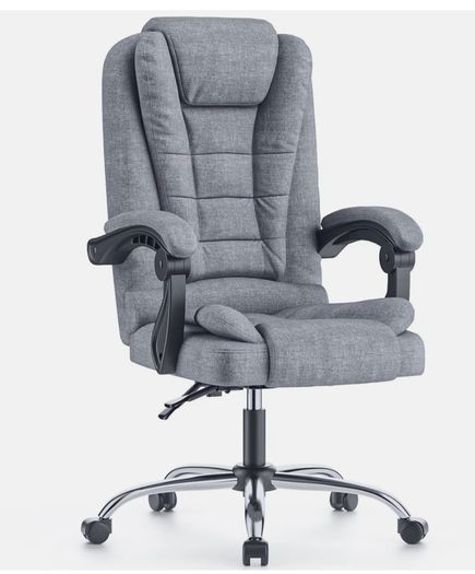 Alfordson Grey Massage Office Chair