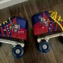 retro 4 wheel skates& bag Image 3