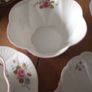 Shelley tea set Shelley dainty rose and red daisy pattern Image 9