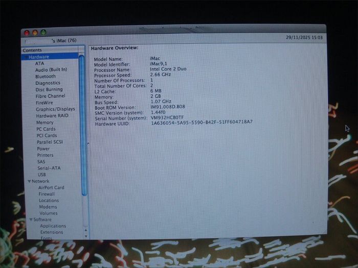 Apple iMac - 20" - 2008 Model