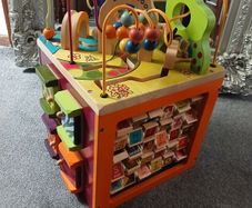 zany zoo activity cube