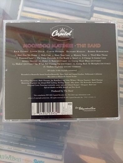 The Band - Moondog Matinee CD