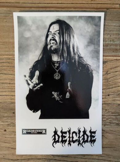 Deicide - Posters and Autograph card bundle