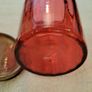 Vintage ruby glass jar and silver lid Image 3