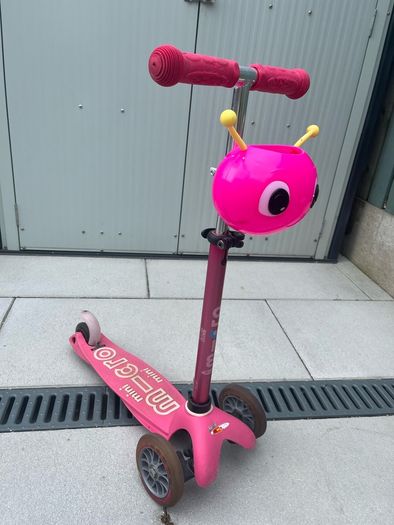 Micro Mini Deluxe 3in1 Scooter Pink