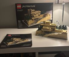 Falling Water Lego architecture