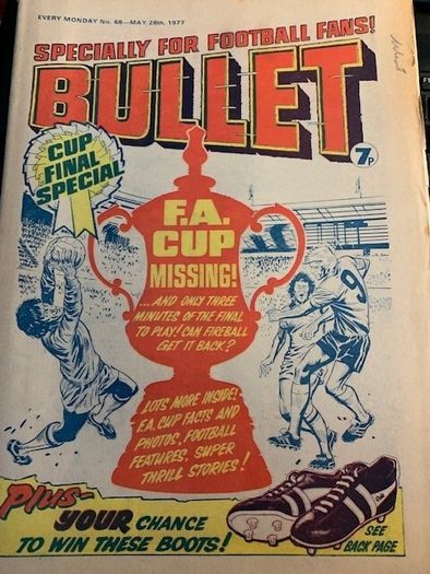 Bullet Comic x 7 Issues  62,66,68, 69,71,72,73-Not Continuous Running intermittently from -April 16th 1977-Jul 2nd 1977-DC Thompson-Vintage UK Comics