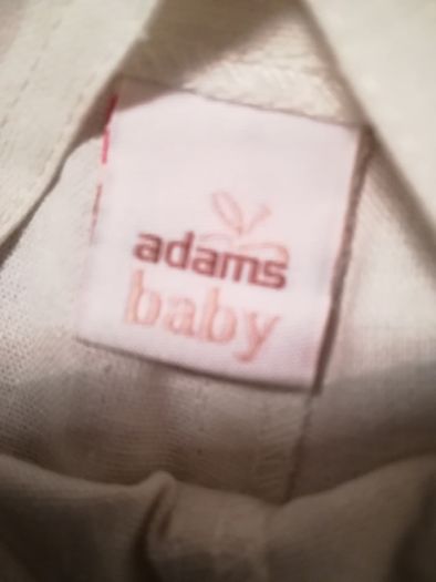 adams baby 2 Piece Outfit, Linen dungaree,s and top set,