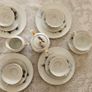 Vintage Japanese Kutani Eggshell Porcelain Tea Set Image 2