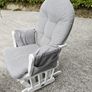Rocking Chair and Footstool Image 2