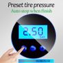 Digital Tire Inflator DC 12 Volt Car Portable Air Compressor Pump 150 PSI Car Air Compressor for Auto Car Motorcycles Bicycles Image 6
