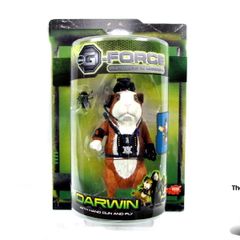 Disney G-Force Movie Toy 5 Inch Action Figure Darwin With Hand Gun and Fly RARE HTF