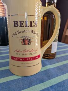 Bells whisky pub jug by Wade.