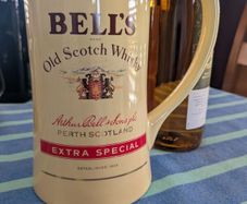 Bells whisky pub jug by Wade.