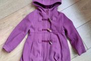 Girls purple jacket coat from Benetton size 2 years