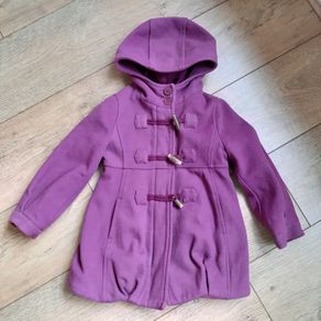 Girls purple jacket coat from Benetton size 2 years