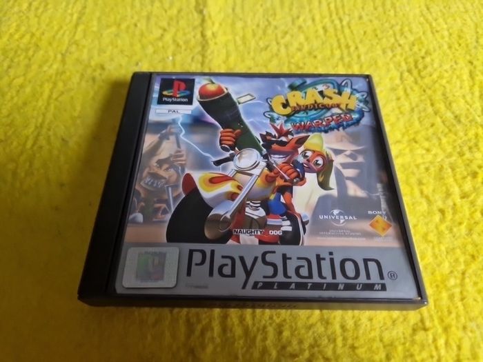 Crash Bandicoot 3 Warped PlayStation1 ps1 PlayStation2 ps2 games Original