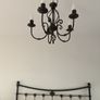 Vintage cast iron chandelier Image 2