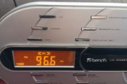 Bench CD stereo system
