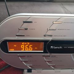 Bench CD stereo system